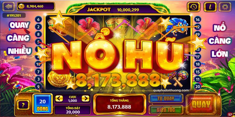 Bật mí mẹo chơi Nổ hũ win chiến thắng Jackpot