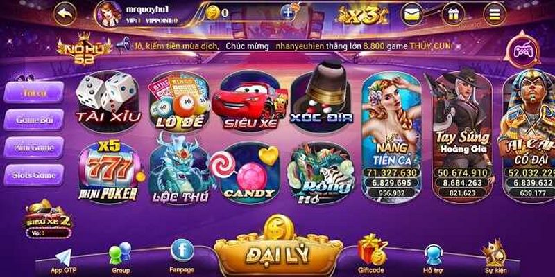 Giới thiệu chung về cổng game nổ hũ 52 uy tín